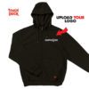 custom zip hoodie